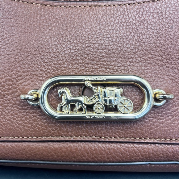 Brown Floral Women's Bag - Picture 3 of 10